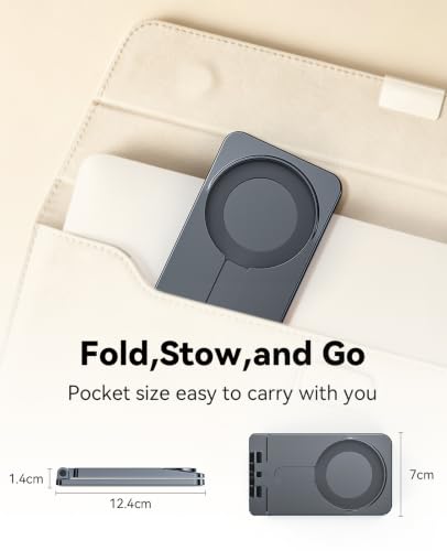 Image of Wireless Charger Stand Matching Accessory Only Compatible with T27S Wireless Charger, Full Functional Combo Partner Kit, Precise Molded Replacement Accessory for Daily Home Office Travel Use