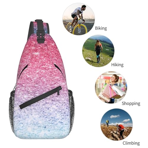 Bolsa cruzada con estampado pastel para trabajo y viajes 7