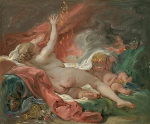 Affiche d'art François Boucher pour créer une ambiance feutrée dans votre chambre
