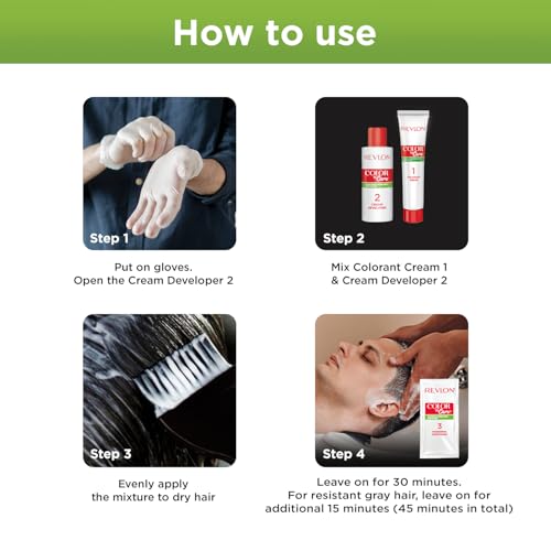 Image of Revlon Color'n Care Nourishing Permanent Unisex Hair Color - 4.0 Brown