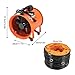 LOHISHILO Utility Blower Fan, 10 Inches, High Velocity Ventilator 320W 1518CFM, Portable Ventilation Fan 32.8 ft/10 m Duct Hose, Fume Extractor for Exhausting & Ventilating at Home and Job Site