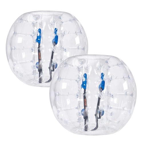 VEVOR Inflatable Bumper Balls 2-Pack, 4FT/1.2M Body Sumo Zorb Balls for Teen, 0.8mm Thick PVC Human Hamster Bubble for Outdoor Team Gaming Play, Bumper Bopper Toys for Garden, Yard, Park by VEVOR - Image 9