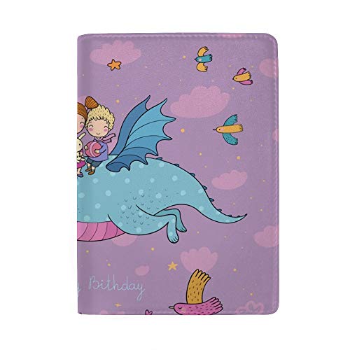 Étui pour passeport et cartes de voyage | Organiseur blanc motif licorne