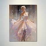 Décoration de Maison : L'impressions sur toile est tendue sur un cadre Chaque bord des peintures est également imprimé pour obtenir un effet 3D parfait. Une décoration murale parfaite pour le salon, la chambre, la cuisine, la salle à manger, la salle de bain, le bureau, l'hôtel, le bar, etc