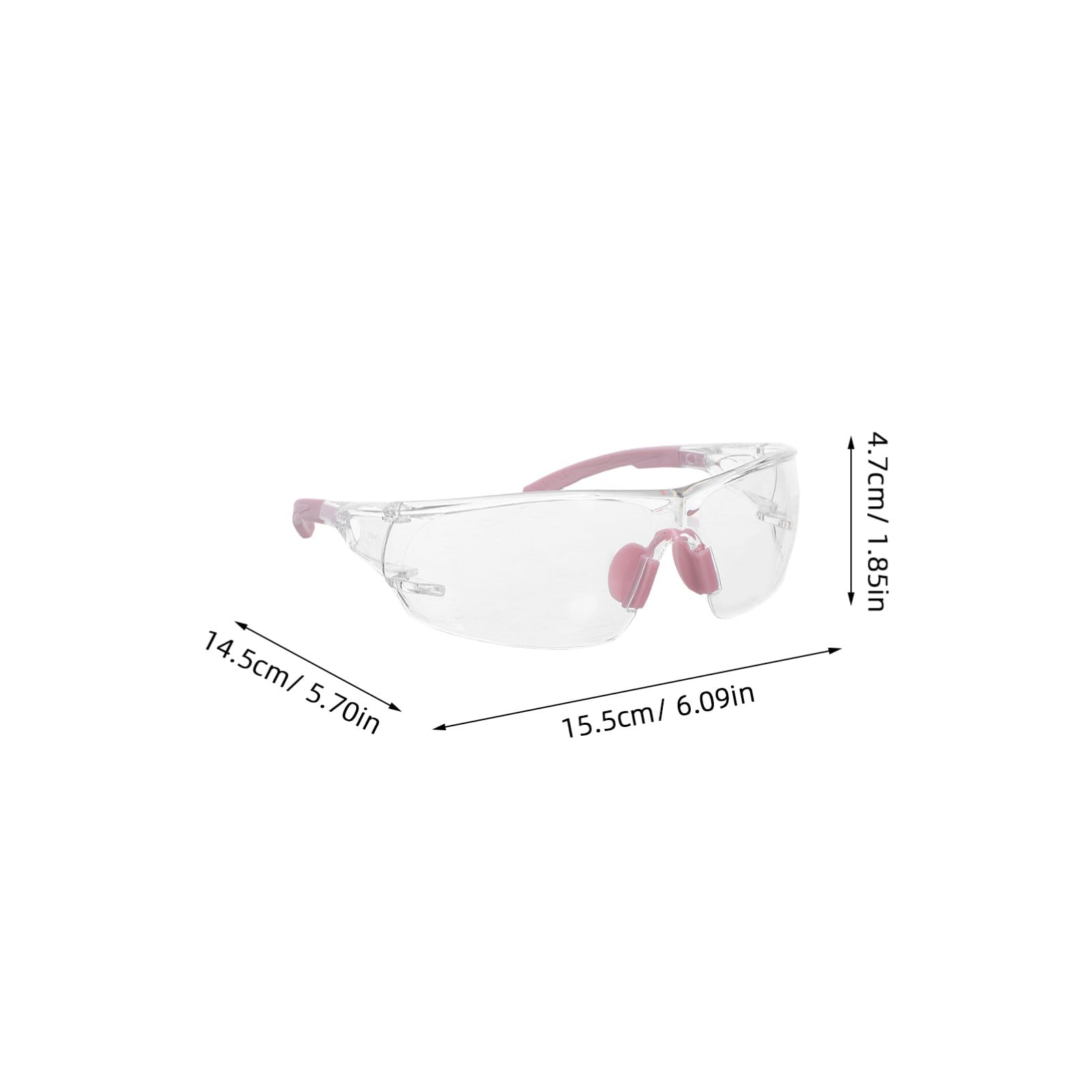 Lunettes de Protection Anti-buée et Coupe-vent pour et Travaux Industriels Lunettes Transparentes Résistantes Poussière et Vent Protection Oculaire Multifonction pour Extérieur