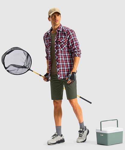 Image of G Gradual Men's Shorts 11 inch Long Golf Lightweight Knee Length Shorts