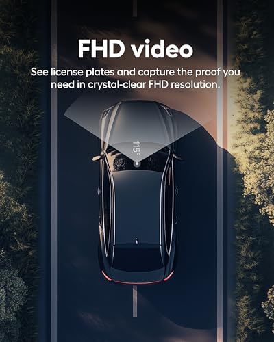 Image of Nexar Beam GPS Dash Cam - 1 Year Nexar App Subscription Included - Unlimited Cloud Storage, Drive Recordings, Parking Mode, Night Vision, All Inside the Nexar App - WiFi HD Front Dash Cam (64 GB SD)