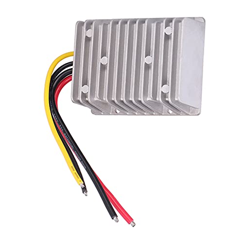 Aolidsive Convertidor de Voltaje CC, Resistente Al Agua IP68, Transformador Elevador de 12 V A 24 V, Módulo de 20 A 480 W para Motores y Tiras de LED