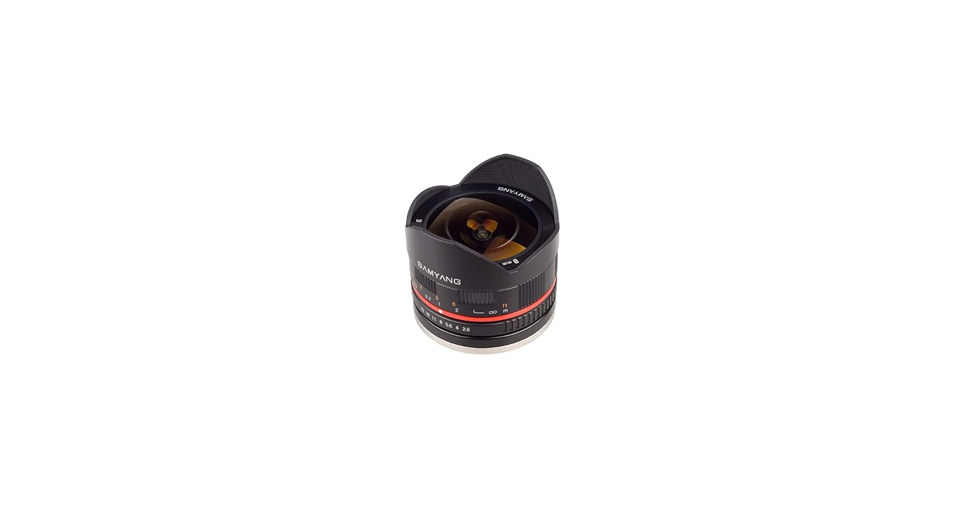 Amazon.com : Samyang 8mm F2.8 UMC Fisheye II (Black) Lens for Sony