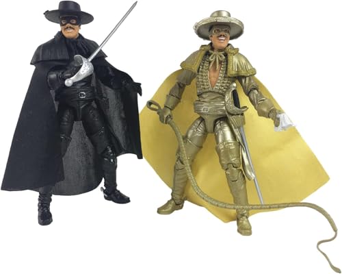 Boss Fight Studio Hero H.A.C.K.S. Zorro, The Gay Blade Collector’s Edition Hero Action Figures – Highly Articulated Collectible Figurines Each...