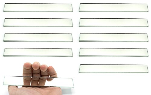 Espejos rectangulares de cristal para experimentos ópticos planos pack de 10 Eisco Labs