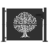 vidaXL Gartenbarriere Eingangs-Zaun für deinen Patio - Sicherheitslösung für Dein Zuhause