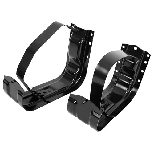 KUAFU Front & Rear Gas Tank Strap Bracket Compatible with 73-91 Chevy GMC