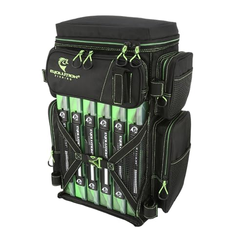 Evolution Fishing Drift Series Tackle Backpack – 3600, Outdoor Ru...