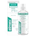 elmex Collutorio Sensitive 400ml I Protezione Extra dai Denti Sensibili e dalla Carie Radicolare I Con fluoruro amminico | con Tripla Azione | 0% Alcohol