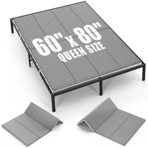 Arzarme Bunkie Board Queen Size 60'x80' with Anti-Slip Bottom...