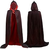 ۵Adaptado para cosplay: encajarás rápidamente en tu personaje cuando te pongas esta capa de terciopelo para Halloween. Se puede utilizar para complementar perfectamente cualquier vestido. Es el regalo perfecto para alguien que ama el cosplay.
