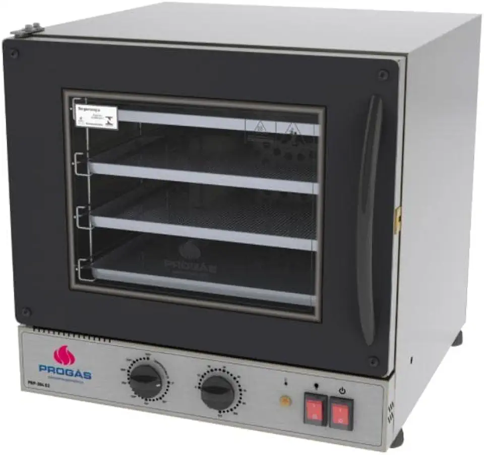 Forno Turbo Elétrico Fast Oven Prp-004 G2 Preto - Progás 220V