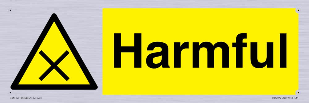 Harmful Sign - 300x100mm - L31