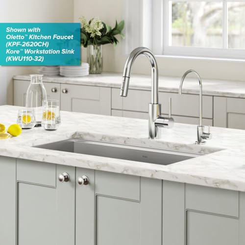 Image of KRAUS Purita 100% Lead-Free Kitchen Water Filter Faucet in Chrome, FF-100CH
