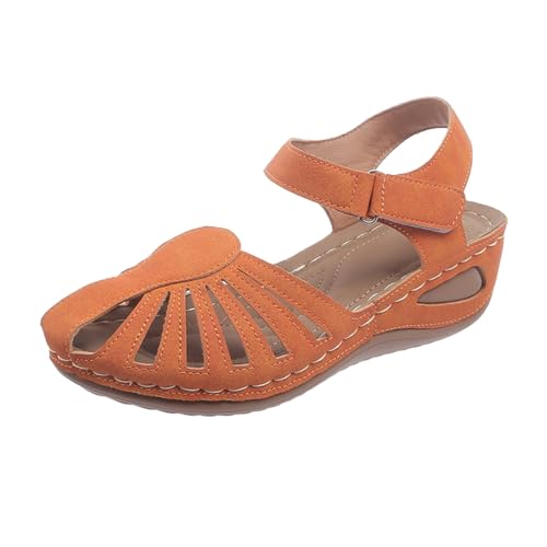 Sandales légères femme bout fermé et respirant avec semelle marche confort
