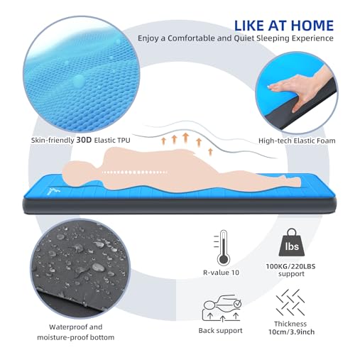 Sportneer-Sleeping-Pad-for-Camping-Self-Inflating-Air-Mattress-with-Solid-Foam-Ultra-Thick-and-Comfortable-Portable-Roll-Up-Mat-Inflatable-Outdoor-Pad-for-High-Altitudes-Travel-Adventures-Blue