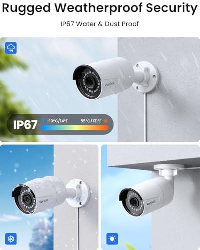Outdoor Security Camera System with NVR