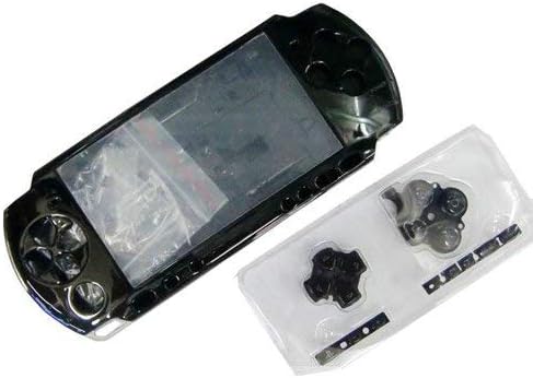OSTENT Full Housing Shell Faceplate Case Repair Replacement for Sony PSP 3000 Color Black