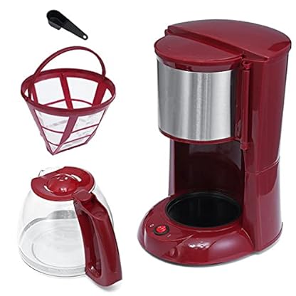 2L Kaffeemaschine 220V Espresso Drip Maker mit Glaskessel Pulverfilter Anti-Tropf-Isolierung Teekanne