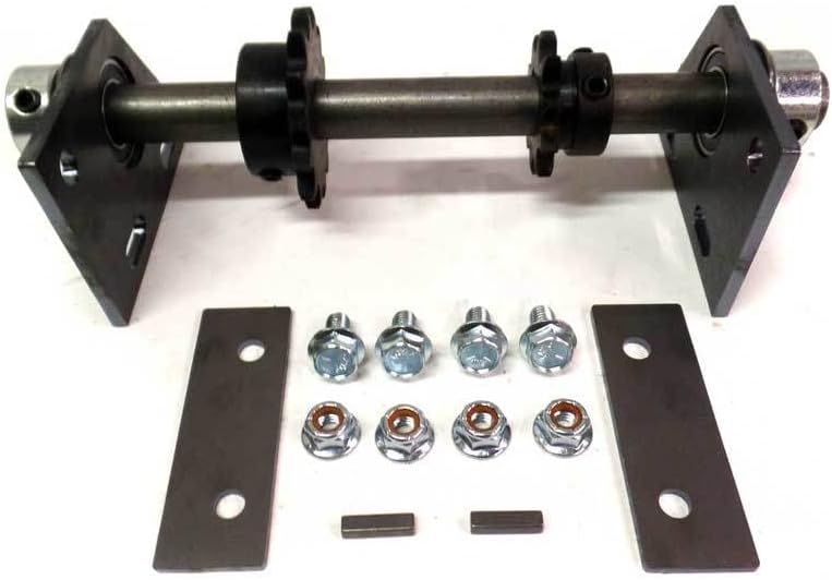 OTHER Adjustable 5/8" Weld On 12" Long Jackshaft Kit #35 Chain
