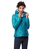Winddicht, wasserabweisend Jack Wolfskin Damen Atmosphere dunjakke Daunenjacke, dark cyan, XXL EU