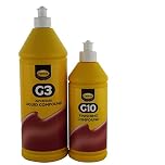 Farecla G3 & G10 Set G3 1 Litre Advanced Compound Liquid + Farecla G10 500ml Finishing Compound To Restore dull Vehicle Paint work and remove Scratches/Swirls from Vehicle Paint Works