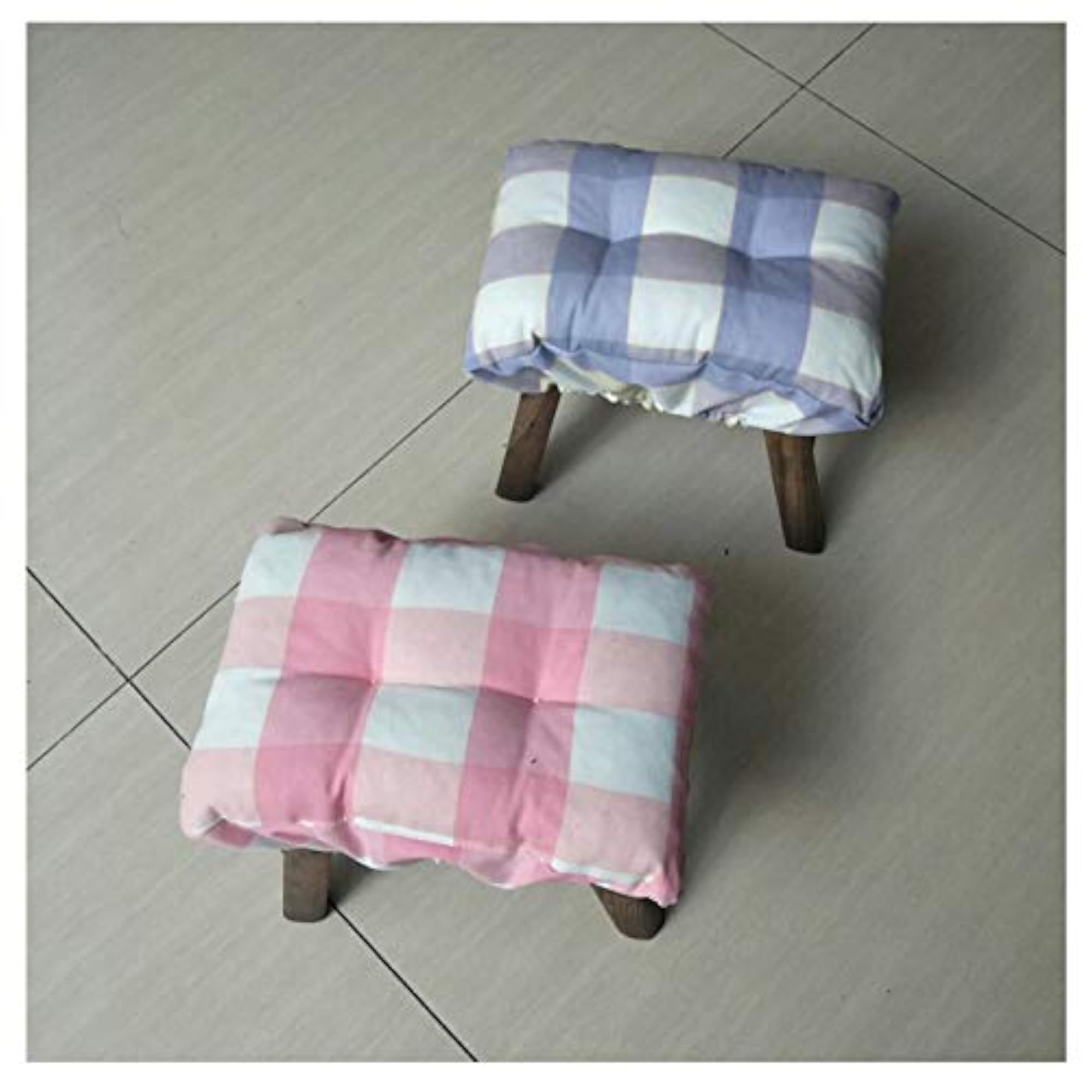 Padded Rectangle Bar Stool Cover Cushion