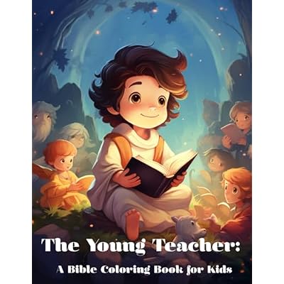 The Young Teacher: A Bible Coloring Book for Kids