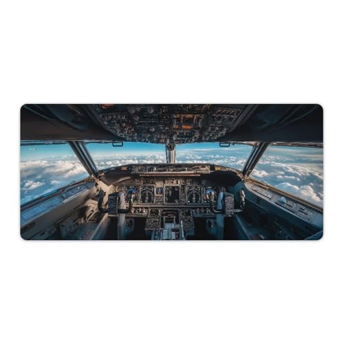 Alfombrilla de ratón para juegos 3XL lavable con bordes cosidos de 35.5"x16"