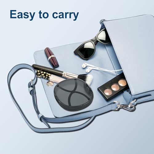 MOCEL Retainer Case with Vent Holes, Mouth Guard Case Dental Storage Container (Black) - Thumbnail 6