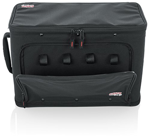 Gator Lightweight Rack Bag With Removable Shoulder Strap Stage And Studio Equipment Case (Gr-Rackbag-3U) #TOP3