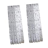 Décoration de fenêtre - adopte l'impression de fleurs, embellissez votre pièce avec romantisme et élégance. change l'apparence entière d'une pièce en un nouveau look.