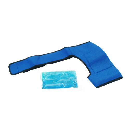Épaules chaudes et froides Gamma bleu coussin thermique cervical et dorsal