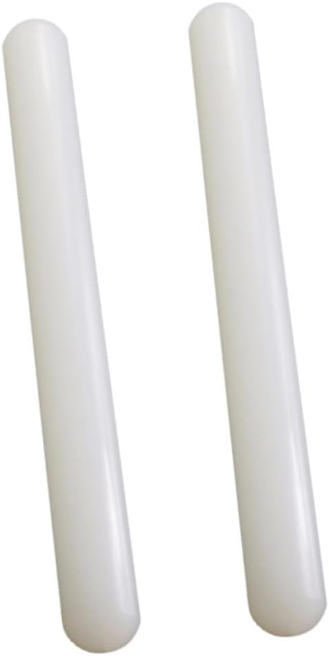 MAGICLULU 2pcs Dumpling Rolling Pin Non Stick Rolling Pin Noodle Cutter Cake Rolling Pin Wooden Dowel Dough Roller Pin Pizza Rolling Pins Dough Baking Roller Kids Pasta Dumpling Skin Large
