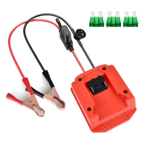 Câbles de rehausseur automobile avec interrupteur fusible pour booster 18V