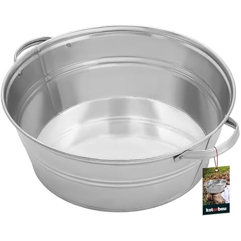 Bassine KOTARBAU 13 L en Acier Cover