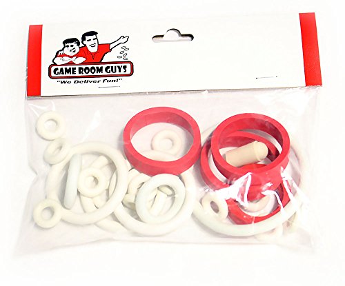 Bell Games World Defender Pinball White Rubber Ring Kit