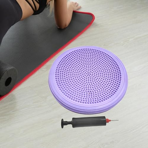 Balance Mat Flat Pad Wobble Cushion Wiggle Seat Balance Disc Stability Yoga Mat for Gym, Yoga, Men, Women, Exercise, Adults4