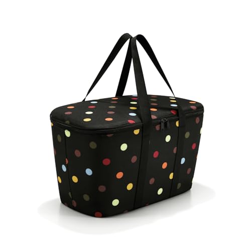 reisenthel coolerbag in Dots – Kühltasche aus hochwertigem Polyestergewebe – Ideal für das Picknick, den Einkauf und unterwegs