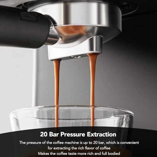 Cafetera eléctrica automática con tanque 1.5 L y 20 bar miniatura 5