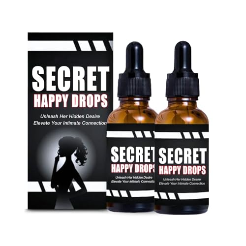 Ketliyaze Secret Happy Drops, Wellness Supplement for Men and Women, Physical and mental pleasure, physical comfort,Meet your requirements, 2 Bottles