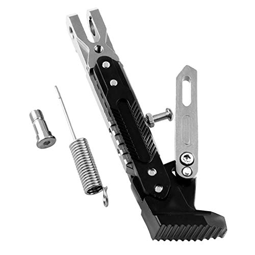 menolana Kickstand da motocicleta, liga de alumínio do scootor de motorcross atv kickstand, durável