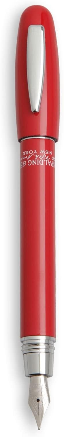 Stilografica Short classique Spalding Rosso A.G. Spalding & Bros