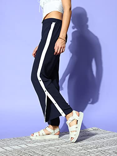 Image of PANIT Women Stylish Mustard Solid Slitted Trousers